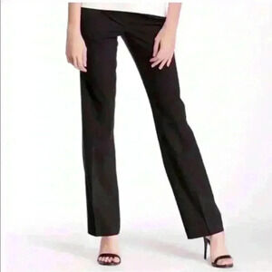 Atelier Luxe straight leg black pants